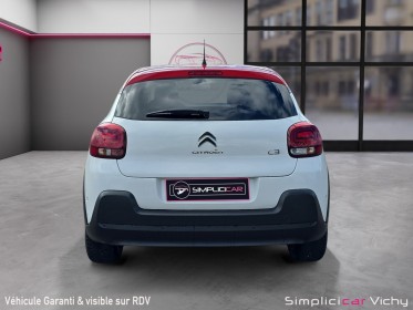 Citroen c3 c3 110 ch ss shine caméra de recul apple carplay 1ére main révisée garantie 12 mois courroie ok roue de...