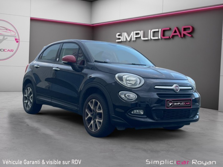 Fiat 500x e-torq 1.6 110 ch rosso amore edizione garantie 12 mois occasion simplicicar royan simplicicar simplicibike france