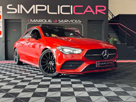 Mercedes cla coupe 200 7gdct amg line toit ouvrant son burmester garantie 12 mois occasion  simplicicar aix les bains...