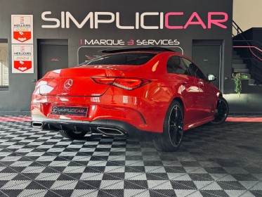 Mercedes cla coupe 200 7gdct amg line toit ouvrant son burmester garantie 12 mois occasion  simplicicar aix les bains...