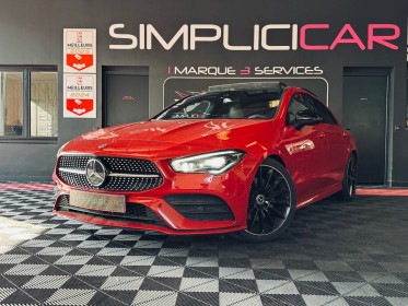 Mercedes cla coupe 200 7gdct amg line toit ouvrant son burmester garantie 12 mois occasion  simplicicar aix les bains...