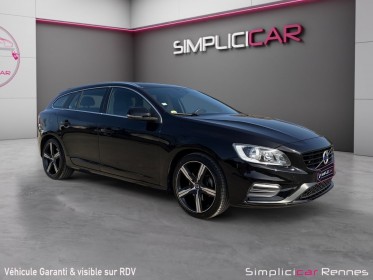 Volvo v60 r-design 2.0 150ch d3 geartronic 6 - radar ar - historique complet occasion simplicicar rennes simplicicar...