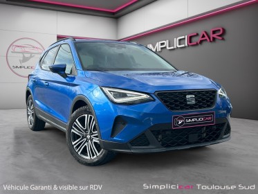 Seat arona 1.0 tsi 116 ch  dsg7 copa carplay caméra de recul garantie constructeur 2029 occasion simplicicar toulouse sud...