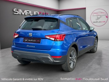 Seat arona 1.0 tsi 116 ch  dsg7 copa carplay caméra de recul garantie constructeur 2029 occasion simplicicar toulouse sud...