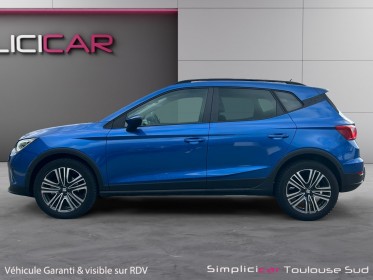 Seat arona 1.0 tsi 116 ch  dsg7 copa carplay caméra de recul garantie constructeur 2029 occasion simplicicar toulouse sud...
