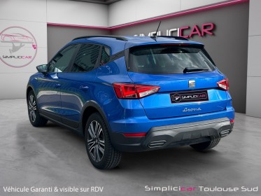 Seat arona 1.0 tsi 116 ch  dsg7 copa carplay caméra de recul garantie constructeur 2029 occasion simplicicar toulouse sud...