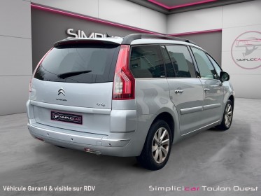 Citroen grand c4 picasso 2.0 hdi 150 fap 7 pl exclusive bmp6 garantie 12 mois occasion simplicicar toulon ouest simplicicar...