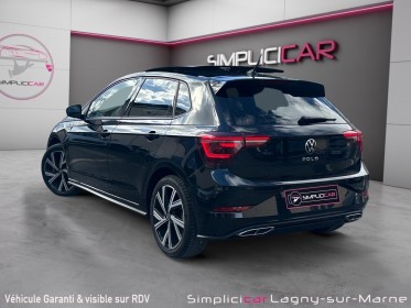 Volkswagen polo 1.0 tsi 110 ss dsg7 r-line - toit ouvrant - apple carplay - caméra - vidéo disponible occasion simplicicar...