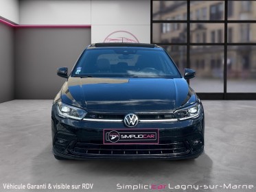 Volkswagen polo 1.0 tsi 110 ss dsg7 r-line - toit ouvrant - apple carplay - caméra - vidéo disponible occasion simplicicar...