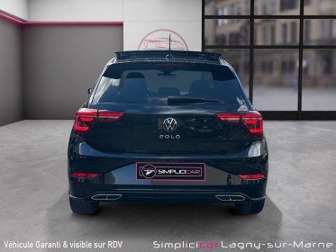 Volkswagen polo 1.0 tsi 110 ss dsg7 r-line - toit ouvrant - apple carplay - caméra - vidéo disponible occasion simplicicar...