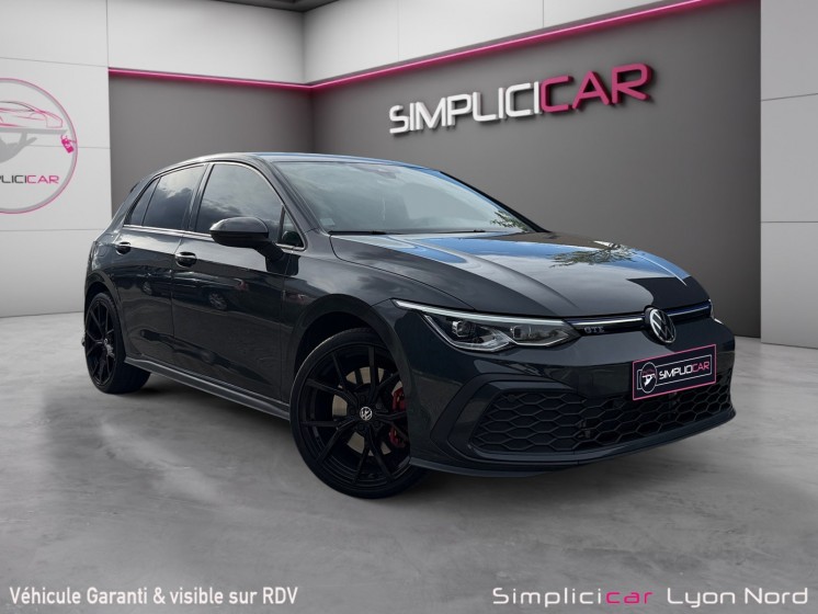 Volkswagen golf 1.4 hybrid rechargeable opf 245 dsg6 gte - suivi vw complet - garantie 12 mois occasion simplicicar lyon nord...