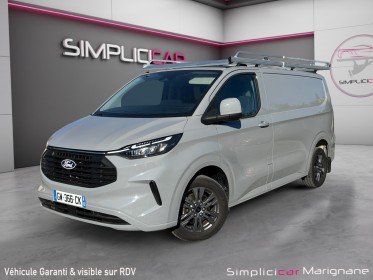 Ford transit custom fourgon 320 l1 2.0 ecoblue 136 ch limited attelage galerie carplay camera de recul garantie occasion...