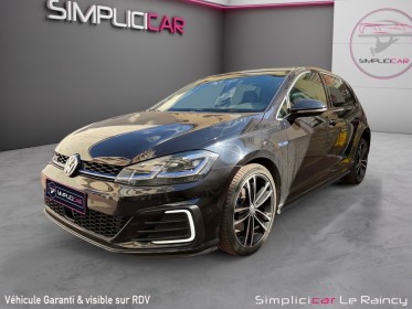 Volkswagen golf hybride rechargeable 1.4 tsi 204 dsg6 gte entretiens a jour carplay garantie 12 mois occasion simplicicar le...