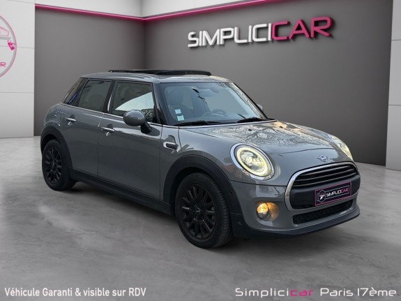 Mini hatch 5 portes f55 lci one 102 ch bva7 edition heddon street  carplay / radar de recul / garantie 12 mois occasion paris...