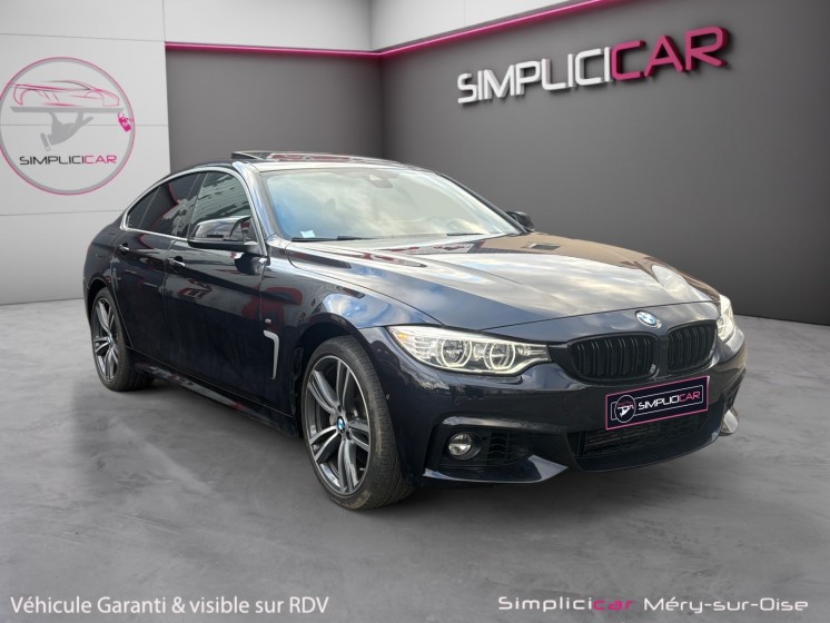 Bmw serie 4 grand coupe 306 cv bva 8 finition m toit ouvrant occasion simplicicar mery-sur-oise simplicicar simplicibike france