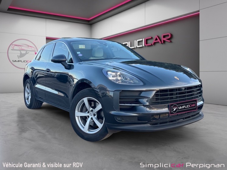 Porsche macan 2.0 245 ch pdk origine france pas de malus pack chrono toit ouvrant caméra 360 garantie 12 mois occasion...
