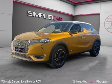 Ds ds 3 crossback 1.2 130ch eat6 opéra occasion simplicicar royan simplicicar simplicibike france