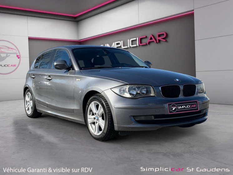 Bmw serie 1 e87 lci 118d 143 ch luxe a radar de recul sieges cuir garantie 12 mois occasion simplicicar labarthe simplicicar...