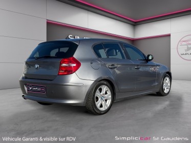 Bmw serie 1 e87 lci 118d 143 ch luxe a radar de recul sieges cuir garantie 12 mois occasion simplicicar labarthe simplicicar...