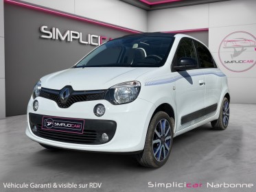 Renault twingo iii 1.0 sce 70 e6 cosmic toit ouvrant caméra de recul garantie 12 mois occasion simplicicar narbonne...