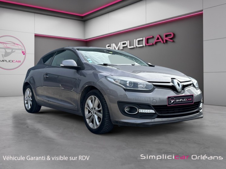 Renault megane iii coupe dci 110 energy intens bluetooth régulateur attelage radar ar garantie 12 mois occasion simplicicar...