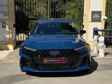 Audi rs3 berline malus à prévoir / bleu ascari / garantie / etat neuf occasion  simplicicar nice - pfvauto simplicicar...