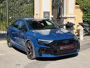 Audi rs3 berline malus à prévoir / bleu ascari / garantie / etat neuf occasion  simplicicar nice - pfvauto simplicicar...