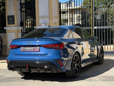 Audi rs3 berline malus à prévoir / bleu ascari / garantie / etat neuf occasion  simplicicar nice - pfvauto simplicicar...