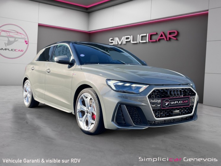 Audi a1 sportback 40 tfsi 207 ch s-tro s-line  smartphone interface caméra véhicule français garantie 12 mois occasion...