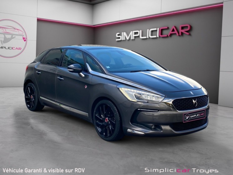 Ds ds5 2.0 hdi 180 eat6 performance line carplay caméra de recul sièges électriques garantie 12 mois occasion barberey...