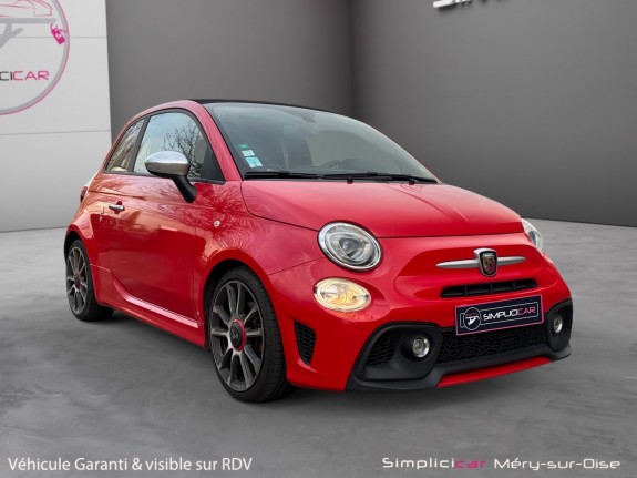 Fiat 500c abarth 1.4i turbo 595 turismo cabriolet garantie 12 mois occasion simplicicar mery-sur-oise simplicicar...