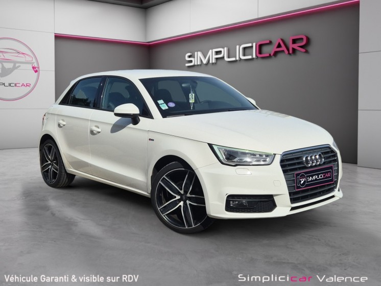 Audi a1 sportback 1.0 tfsi ultra 95 s tronic 7 s line feux led radar ar bluetooth regulateur suivi audi garantie 12 mois...