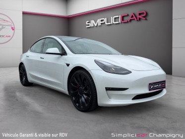 Tesla model 3 performance dual motor awd occasion champigny-sur-marne (94) simplicicar simplicibike france