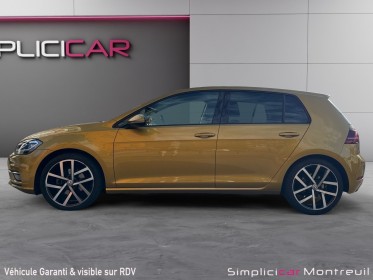 Volkswagen golf 1.5 tsi 150 evo bluemotion technology dsg7 carat toit ouvrant carplay virtual cockpit garantie 12 mois...
