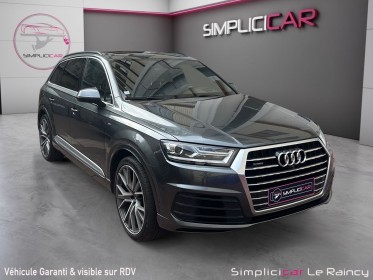 Audi q7 q7 3.0 v6 tdi diesel 272 tiptronic 8 quattro 5pl sline toit ouvrant garatie 12 mois occasion simplicicar le raincy...