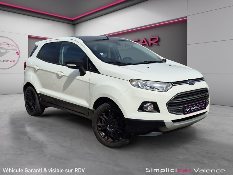 Ford ecosport 1.0 ecoboost 125 titanium keyless caméra audio sony courroie neuve garantie 12 mois occasion simplicicar...