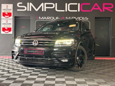Volkswagen tiguan 2.0 tdi 150 dsg7 black r-line garantie 12 mois occasion  simplicicar aix les bains simplicicar simplicibike...
