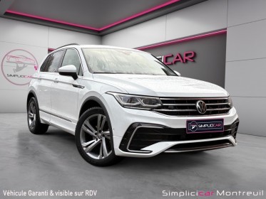Volkswagen tiguan 2.0 tdi 150ch dsg7 r-line carnet d'entretien jante acc line assist camera garantie 12 mois occasion...