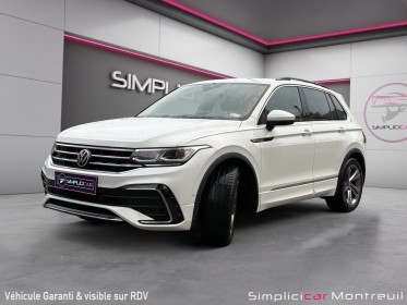 Volkswagen tiguan 2.0 tdi 150ch dsg7 r-line carnet d'entretien jante acc line assist camera garantie 12 mois occasion...