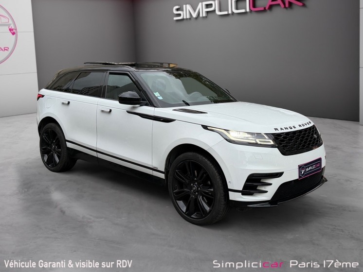 Land rover velar p300  r dynamic r-dynamic/pack hiver /meridian/park assist garantie 12 mois occasion paris 17ème (75)(porte...