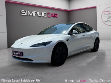 Tesla model 3 autonomie standard plus rwd garantie constructeur. occasion paris 17ème (75)(porte maillot) simplicicar...
