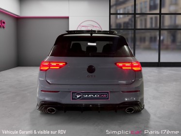 Volkswagen golf 8 gti club sport gris nardo 300ch  toit ouvrant harman kardon carplay garantie 12 mois occasion paris 17ème...
