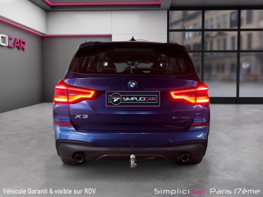 Bmw x3 g01 xdrive 20i 184ch bva8 m sport pack black suivis bmw garantie 12 mois occasion paris 17ème (75)(porte maillot)...