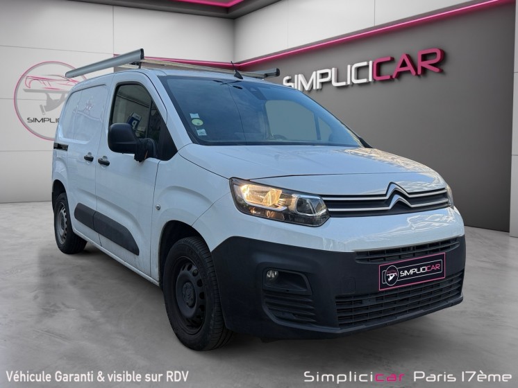 Citroen berlingo bluehdi 100 ss bvm live garantie 12 mois occasion paris 17ème (75)(porte maillot) simplicicar simplicibike...