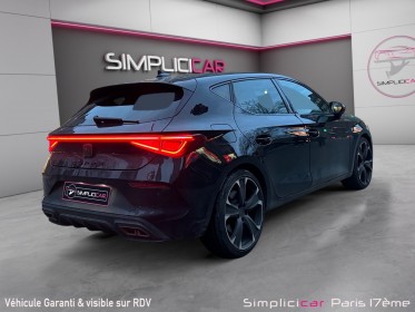 Cupra leon 1.4 e-hybrid 245 ch dsg6 vz garantie 12 mois. occasion paris 17ème (75)(porte maillot) simplicicar simplicibike...