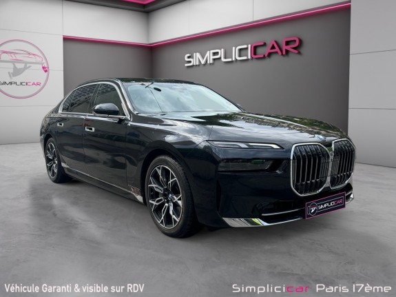 Bmw serie 7 g70 750e xdrive 489 ch bva8 garantie constructeur occasion paris 17ème (75)(porte maillot) simplicicar...