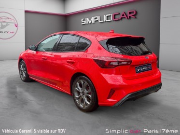 Ford focus 1.0 scti 12v ecoboost flexifuel mhev 125 cv st line carplay camera de recul entretien a jour garantie 12 mois...