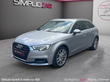 Audi a3 sportback 30 tfsi 116 s tronic 7 design luxe sieges chauffants car play entretiens complets garantie 12 mois occasion...
