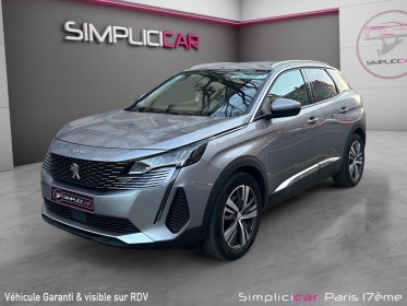 Peugeot 3008 130 cv allure camera de recul attelage virtual cockpit entretien peugeot garantie 12 mois occasion paris 17ème...