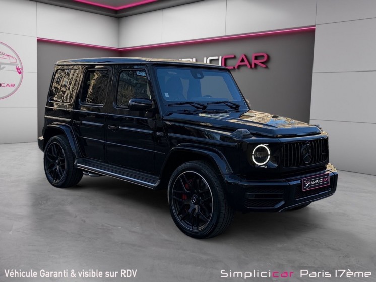 Mercedes classe g 63 amg suivis mercedes car play camera 360° garantie 12 mois occasion paris 17ème (75)(porte maillot)...